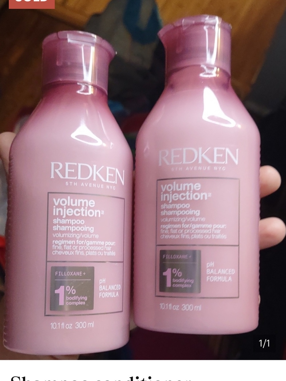 Redken Volume Injection Pink Shampoo Duo